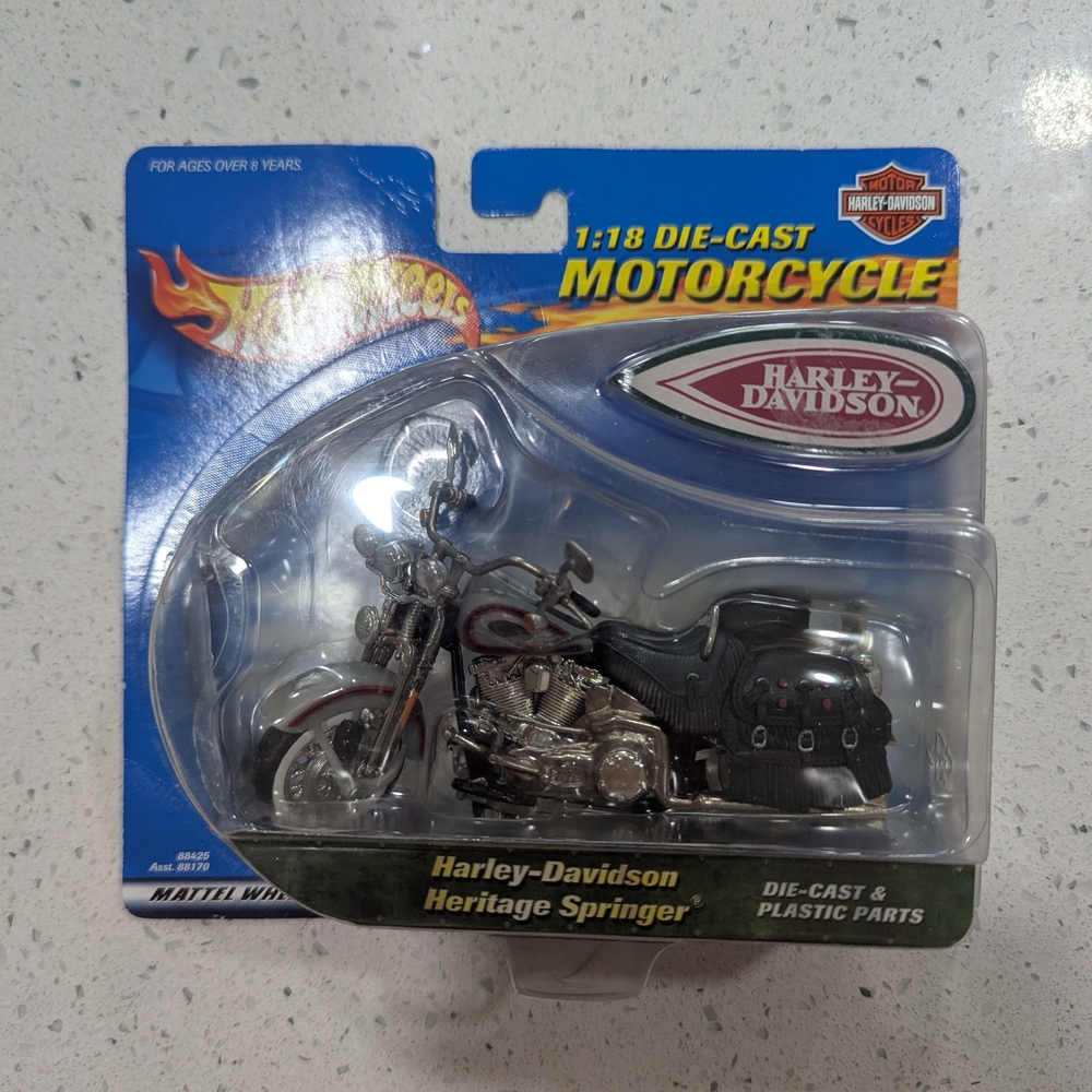 Harley-Davidson Die-Cast Motorcycle Collection by Hot Wheels